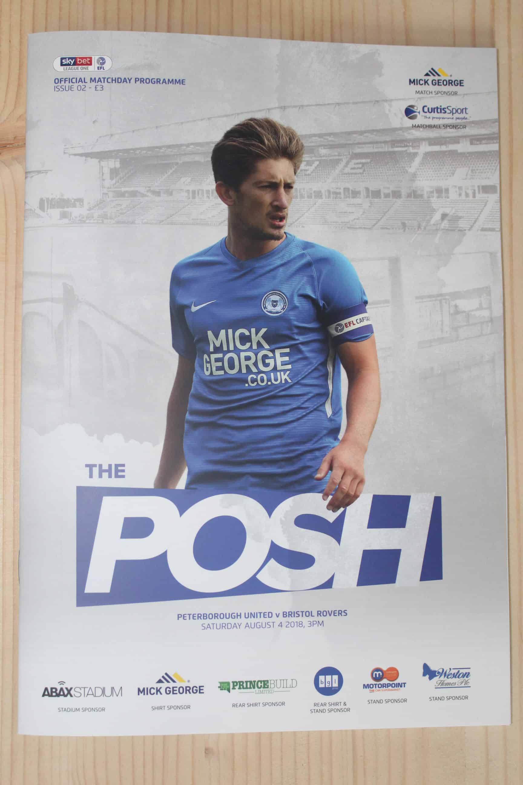 Peterborough United FC v Bristol Rovers FC